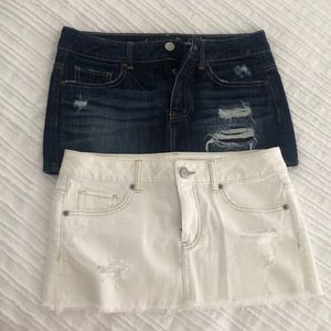 American Eagle Jean Skirts